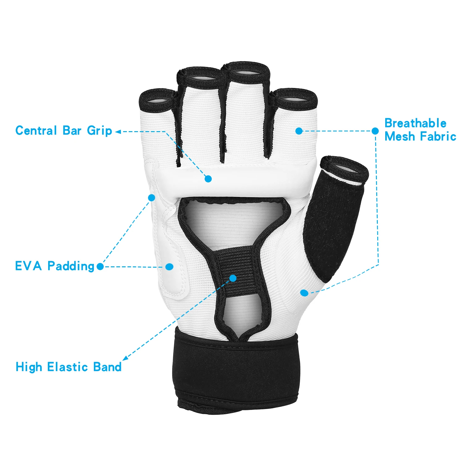 Description Picture 4 of itemTaekwondo Gloves for Men Sparring Kickboxing Training Light Workouts Muay Thai Martial ArtsKarav MAGA Karate Boxing Boxing Wraps