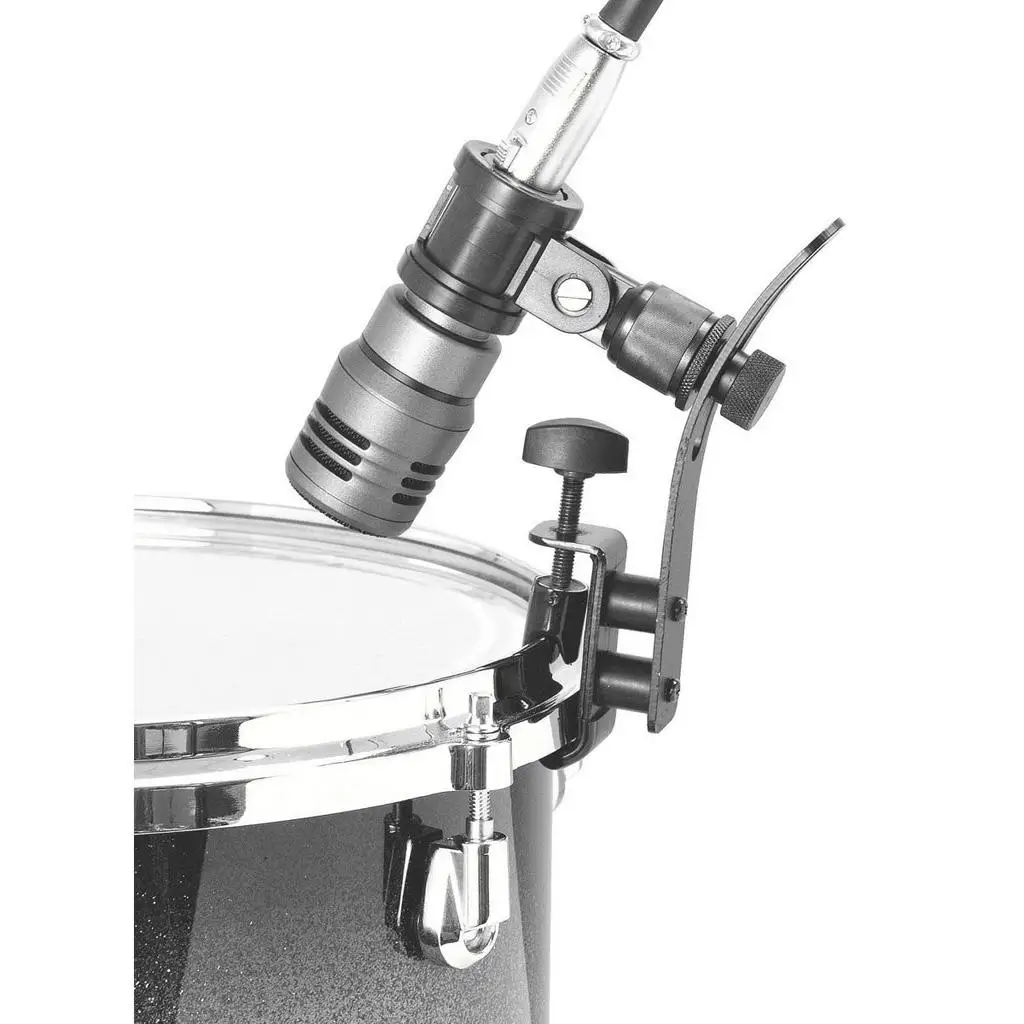 Drum Mic Clamp Shockproof Clip Holder Rim Mount Kit Great Parts Accessory