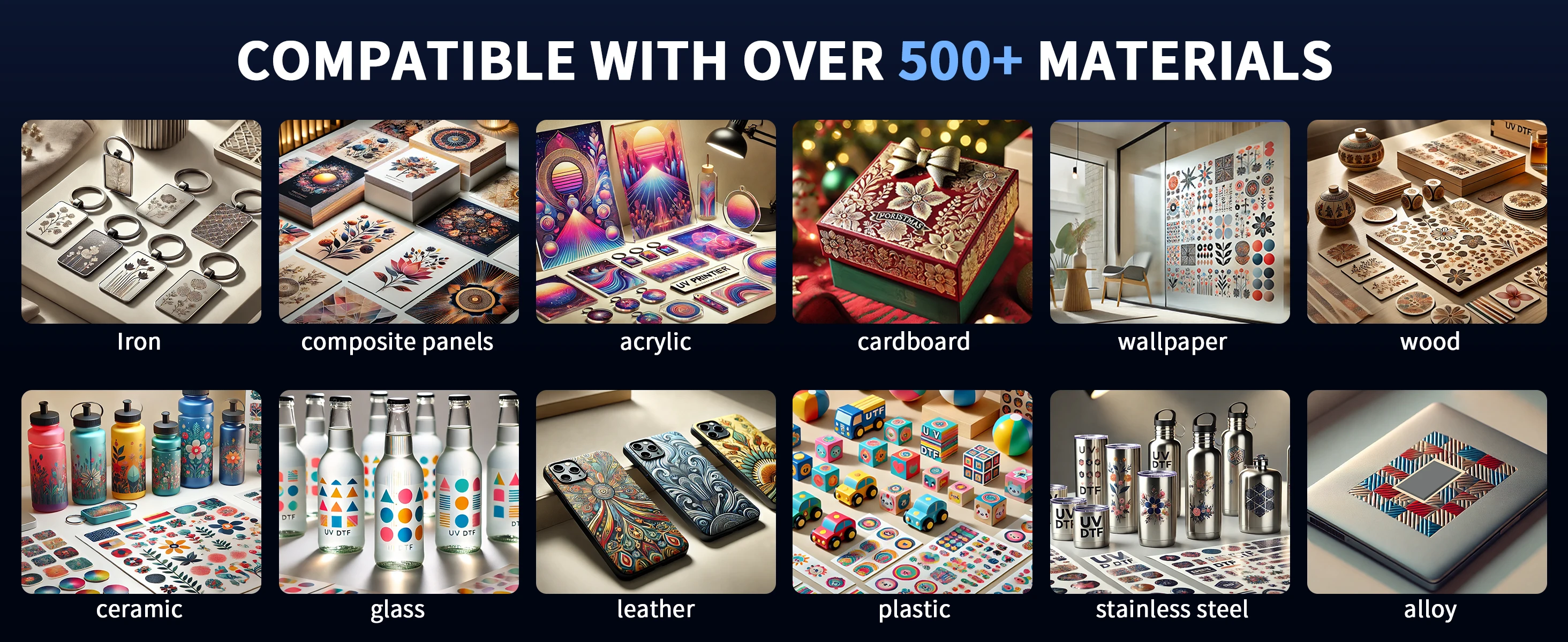 A3 UV DTF Printer For Epson XP600 Printer head A3 UV Printer for Acrylic Bottle Glass With Laminator machine uv sticker printer