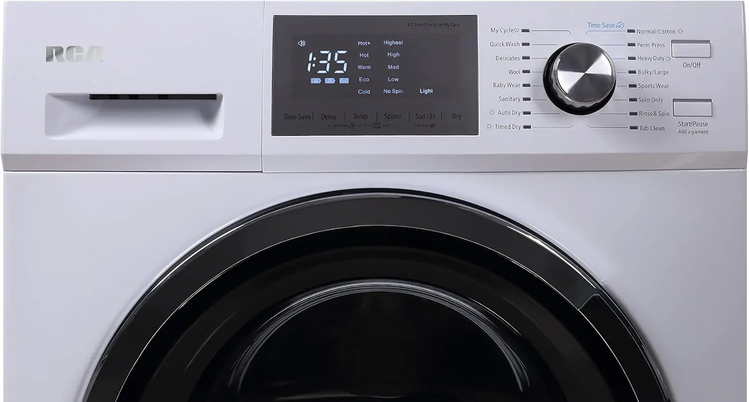 270 Washer and Dryer Combo 2.7 cu ft - White 5
