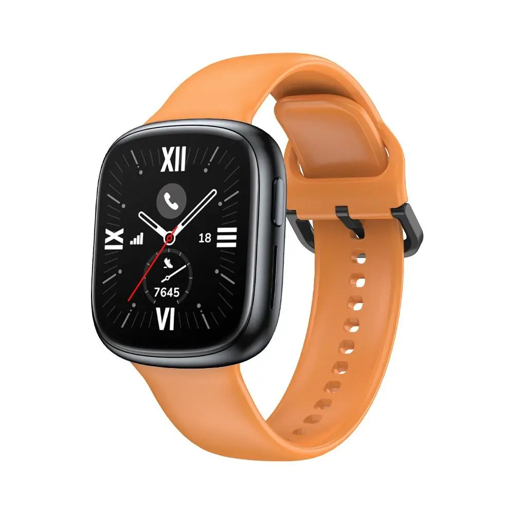 Silicone Sport Wristband for Smart Watches - Adjustable Replacement Strap