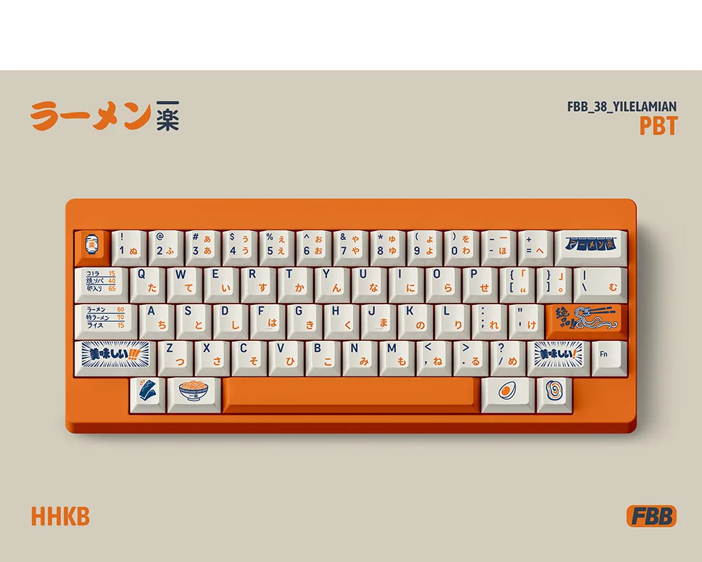 Anime, Perfil Cereja, PBT, Dye-Sublimação, Teclado Mecânico