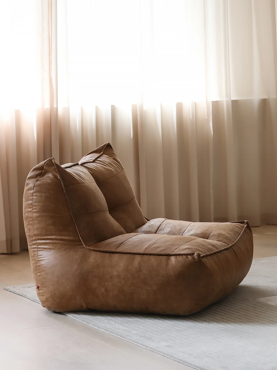 

Nordic Light Luxury Lazy Sofa Italian Minimalist Fabric Tatami Modern Minimalist Leisure Recliner