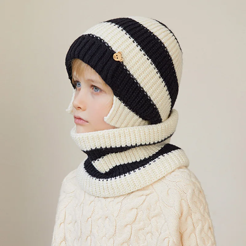 Knitting Pattern Knitted Hat And Gloves Set Nordic Hat And Mittens