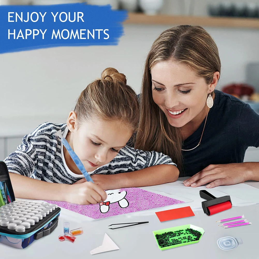 3Pcs Aligning Repair Pressing Accessories Tools Diamond Painting Roller Fix Tool Paint Brush for Full Drill 5D Diamond Paint/Art