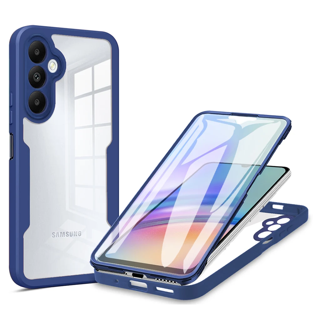 Ultimate 360° Clear Protective Case with Full Screen Shield