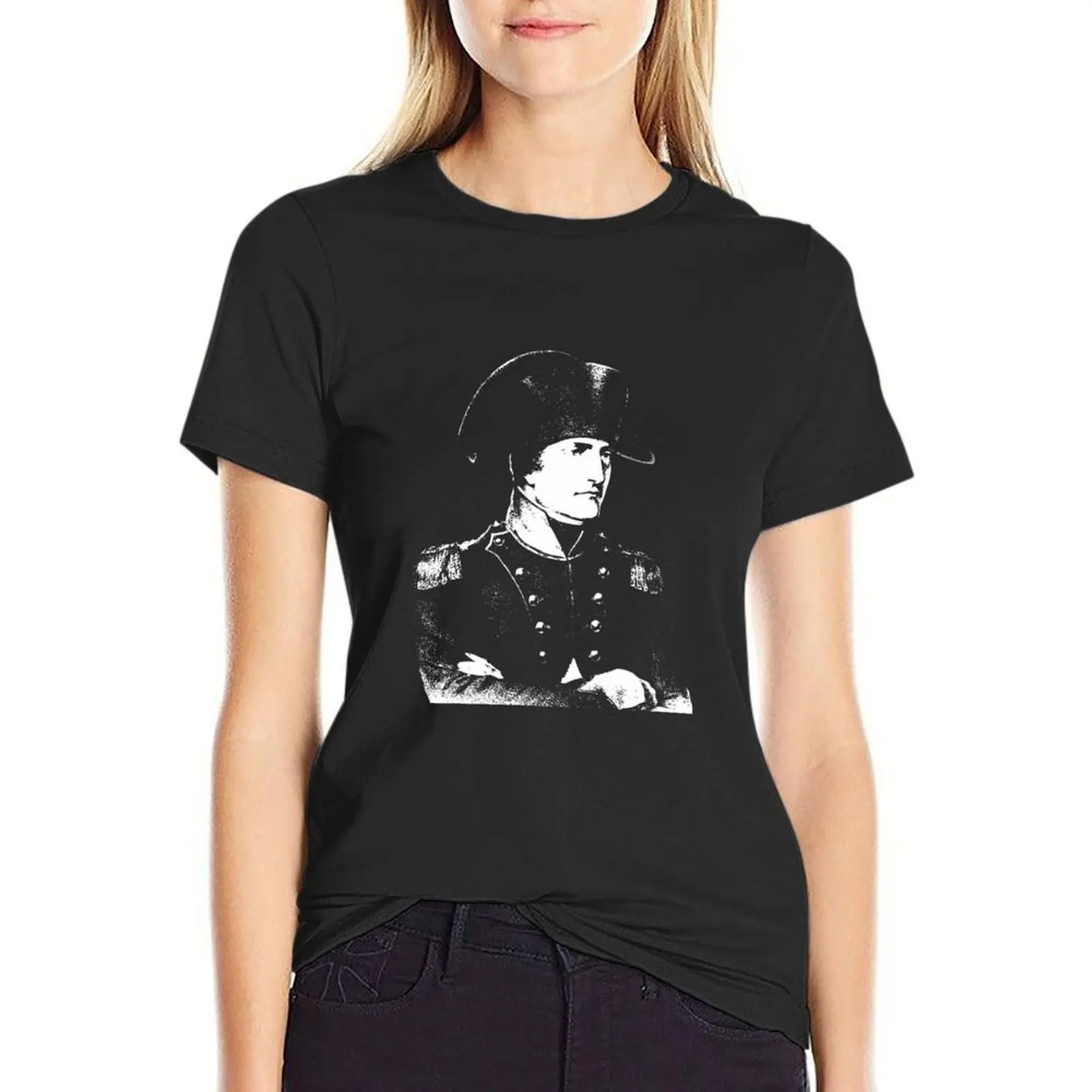 

Napoleon Bonaparte T-shirt hippie clothes oversized cute tops rock and roll t shirts for Women