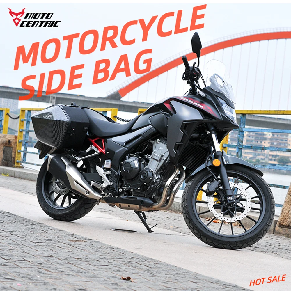 Motorcycle Saddle Bag Multifunctional Rainproof Rear Seat Helmet Bag Travel Reflective Motorcycle Equipment Motocross Camel
