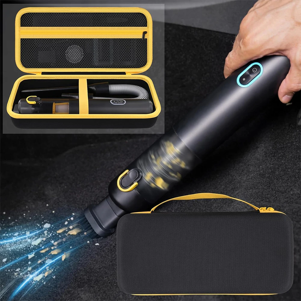 Compact Shockproof Carrying Case for Handheld Car Vacuum Cleaners