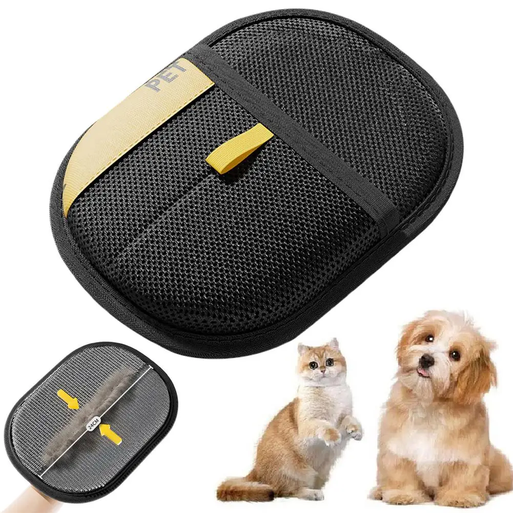 Luva de remoção de pelos para cães e gatos eletrostática_voghion.com