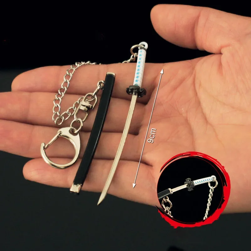 鬼滅の刃 パッチンブレス、アクリルマスコット、マグネット、キーホルダー、カード 鬼滅の刃-ミニ刀キーホルダー,金属アクセサリー,ペンダント