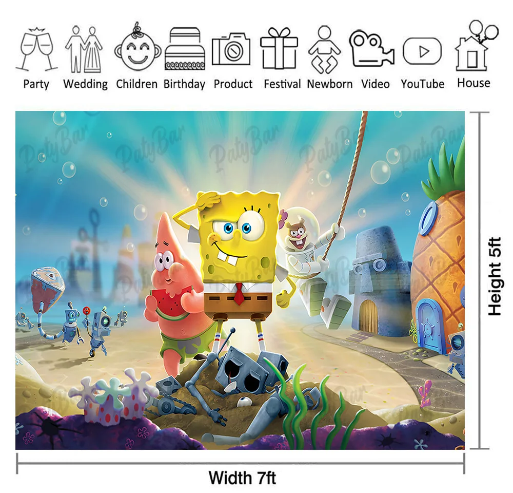 Ƽ  Esponja Bob   ̺ , ù °  Ƽ    峭   ǰ