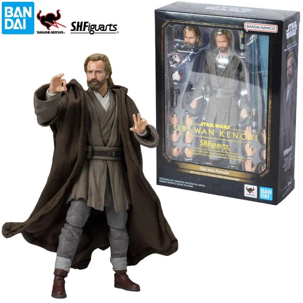 

In Stock Bandai S.H.Figuarts Star Wars Obi Wan Kenobi Action Figure Collectible Toy Gift
