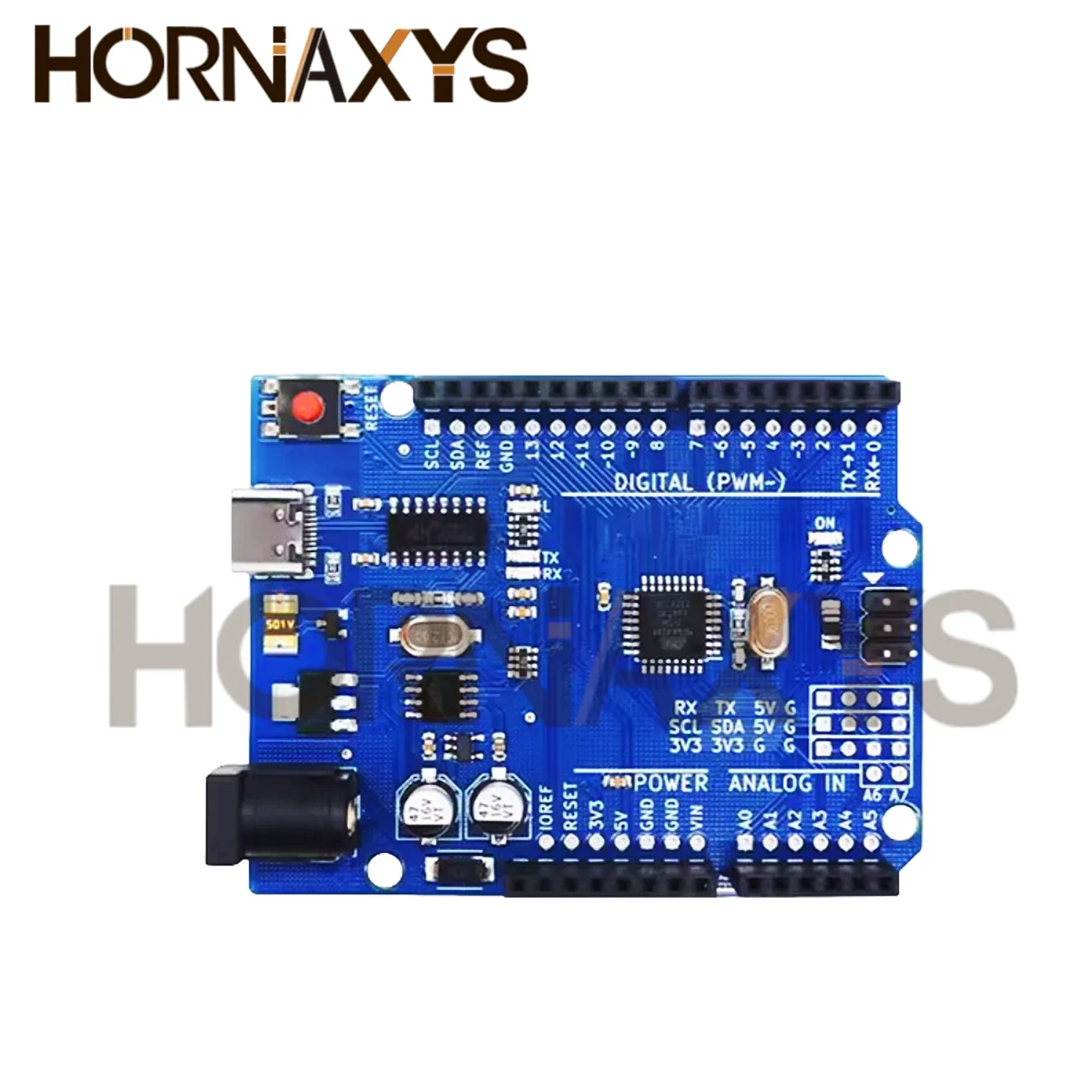 1-10 Uds/alta Calidad UNO R3 (CH340G) MEGA328P Para Arduino UNO R3 + КАБЕЛЬ USB ATMEGA328P-AU Placa De Desarrollo 16Mhz TYPE-C