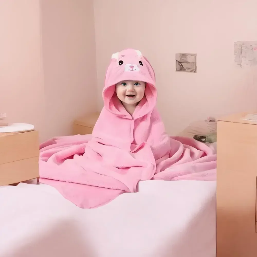 Elephant Hooded Baby Towel 3