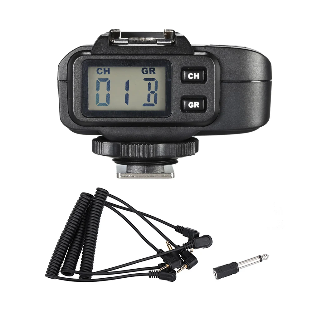 GODOX X1R-C Wireless Remote Flash Receiver Shutter Release 32 Channels 1/8000s For Canon EOS Cameras GODOX X1T-C Transmitter