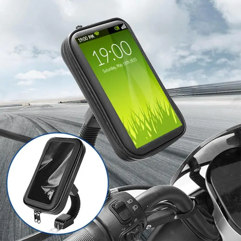 

Bicycle Waterproof Touch Screen Phone Bag Universal Cycling Top Phone Holder Bag Frame Top Tube MTB Cell Phone Bag For Bikes