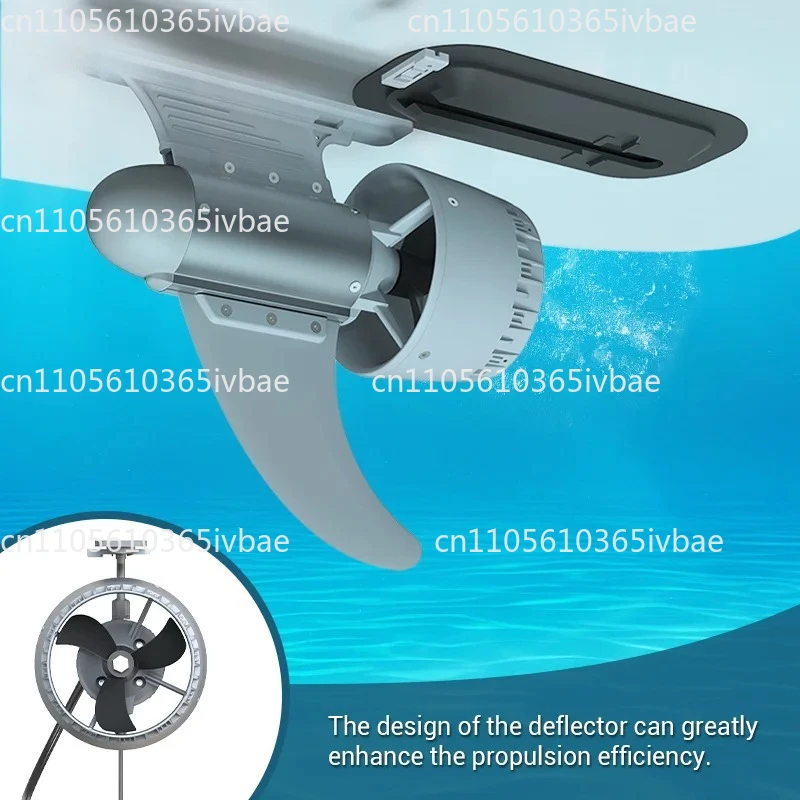 FOC SUP 모터 IFUNG00Y02 450W 10.5kg PVC 전기 핀, B1 IP68 방수, 799.2Wh 배터리 장착