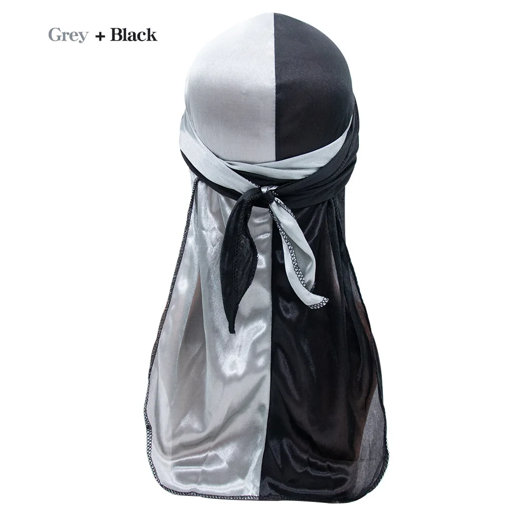 Bandana Durag XXL Hip Hop Branca XXL-027 - Branco