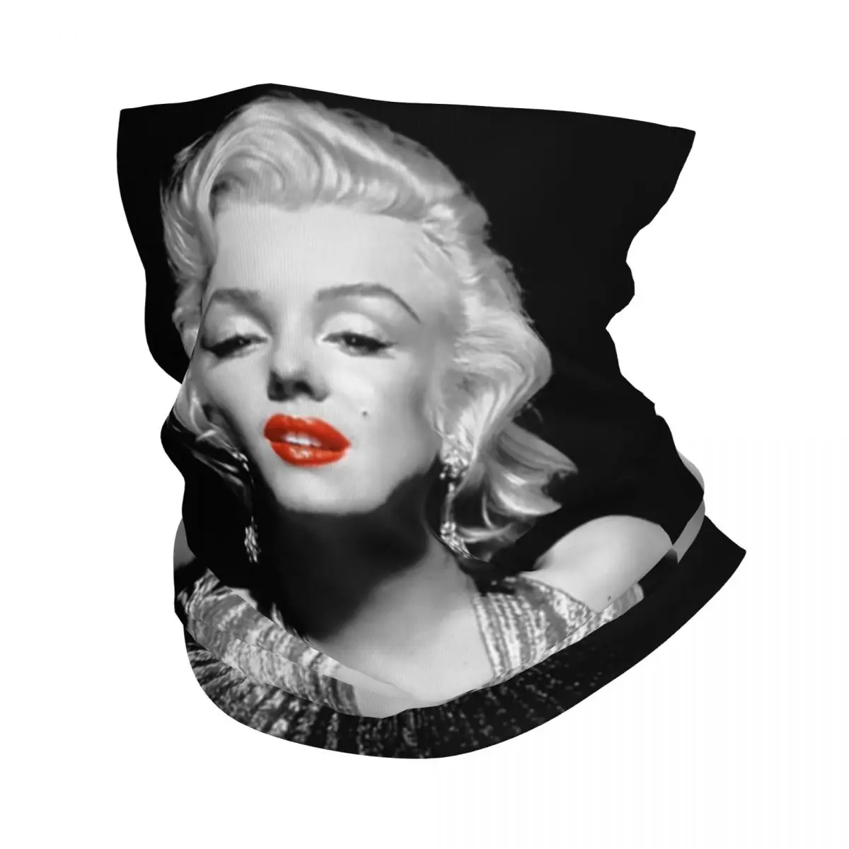 

Сценическая бандана Marilyns Monroe, воротник, гетры для пеших прогулок, охоты, женский, мужской шарф, модель и певец