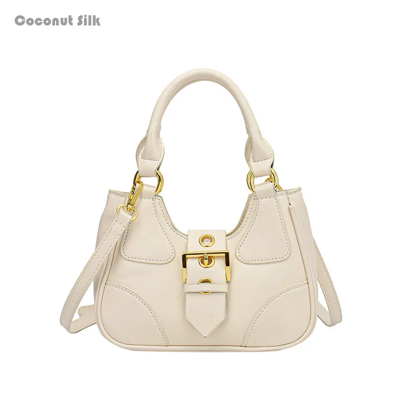 

CoCoS 2024 Summer New Style Street Commuting Handbag Single Shoulder Bag Versatile Texture Small Square Bag Crossbody Bag