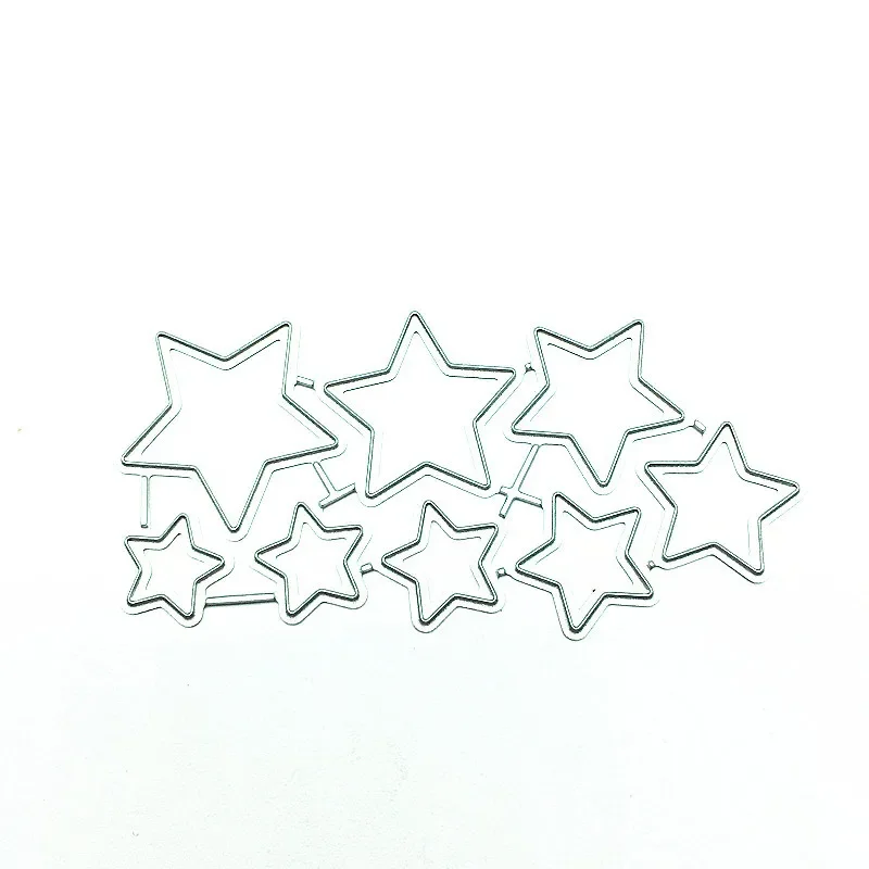Description Picture 5 of itemScrapbooking Multiple Star Hollow Cutting Knife Dies Carbon Steel Knife Dies Embossed Knife Dies Template