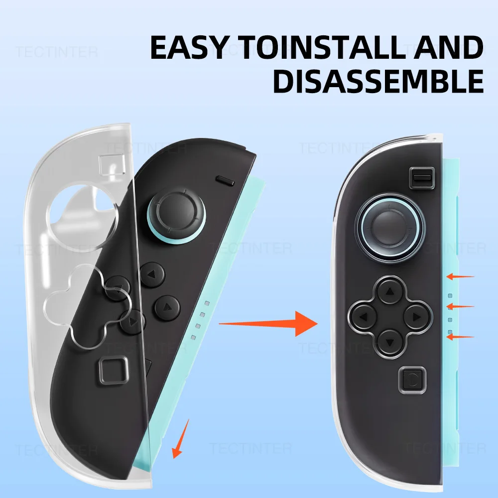 Transparente Schutzhülle aus TPU + PC für die Nintendo Switch 2-Konsole, stoßfeste Schutzabdeckung für NS Switch 2-Zubehör – Detail 10