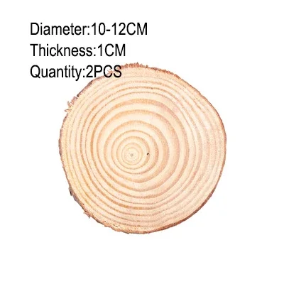 Fette Di Legno Naturale Non Finite Fai Da Te Artigianato Pezzi Rotondi Di Sottob 938507
