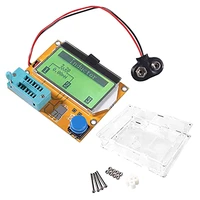 1Set 328 Graphical Transistor Tester NPN PNP Diode Triode Capacitor ESR MOSFET Resistance Sense LCD Display Checker ABS 1