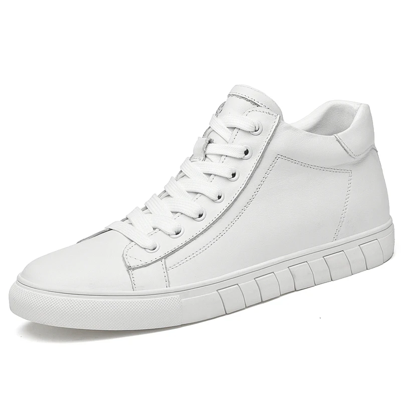

Men Boots High Top Shoes Fashion Breathable Casual Shoes Daily White Shoes Classic Wear Resitant Gym Shoes Men Hip Hop Sneakers