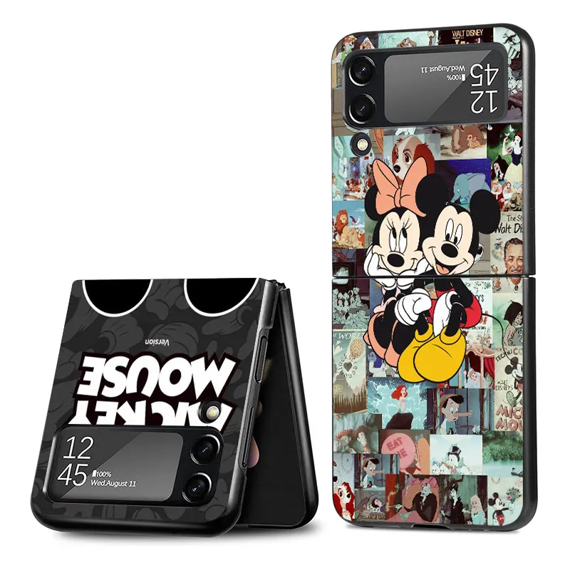 LV Mickey Samsung Galaxy Z Flip 5 Clear Case