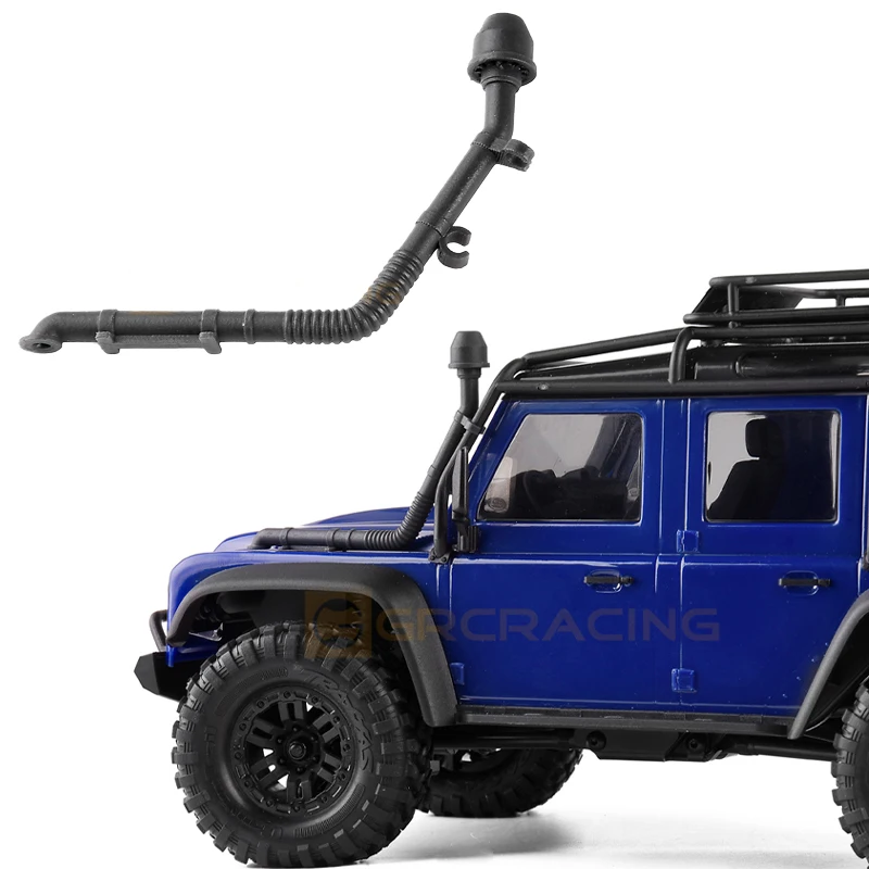 1 Pz Simulazione Plastica Car Shell Wading Tubo Per 1/18 Rc Crawler Car Traxxas Trx4M Defender Accessori Di Aggiornamento