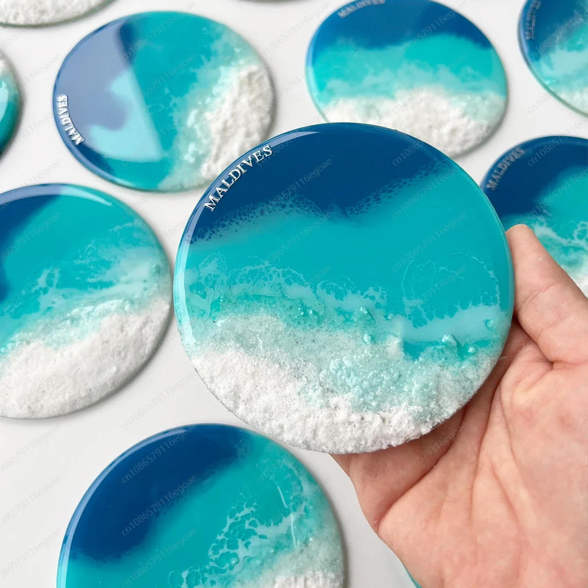 몰디브 수제 냉장고 자석 ? 테일 비치 아일랜드 창의적인 여행/결혼식 기념품 선물, 맞춤형 자석 기념품