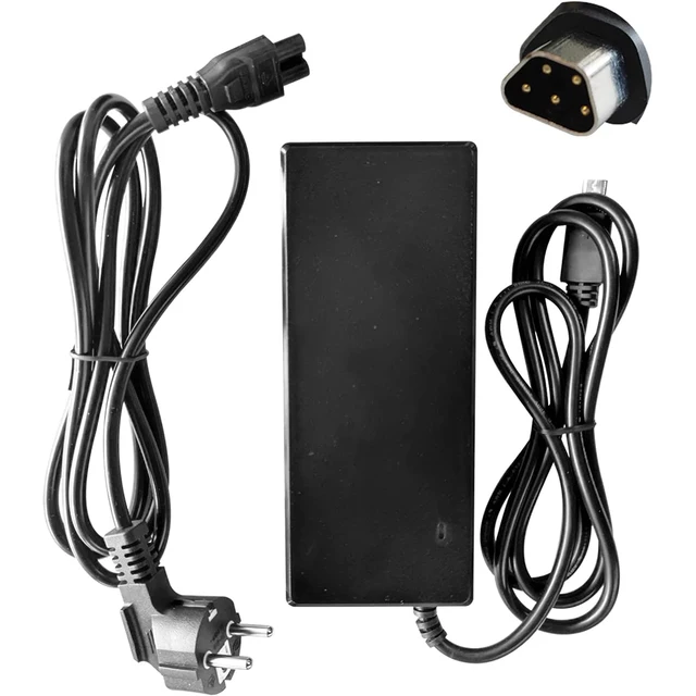 42V 2A Battery Charger For 36V Phylion E-Bike Battery, 3-pin Oval Phyl– PowerSmart - Foto 4