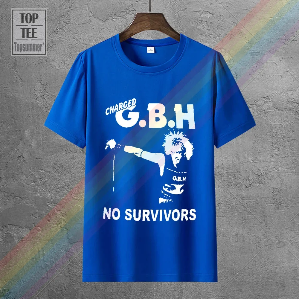 充電されたgbhティーパンクロックバンド放電骨m l xl 2xl 3xl T