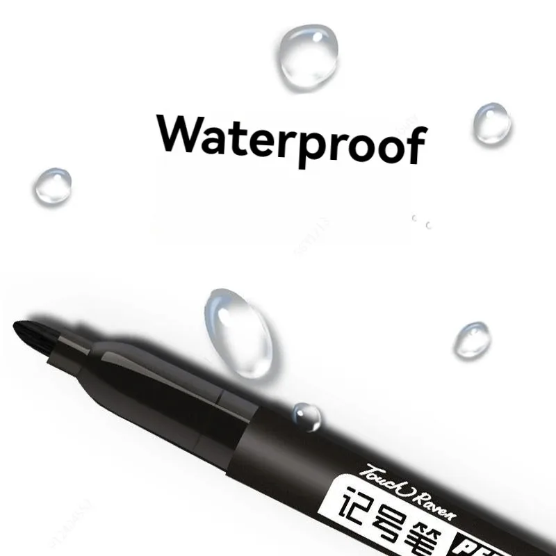 Permanent Marker Pen Manga Drawing Markers Waterproof Ink Sketch Pens Stationery Art School Supplies Black Blue Red