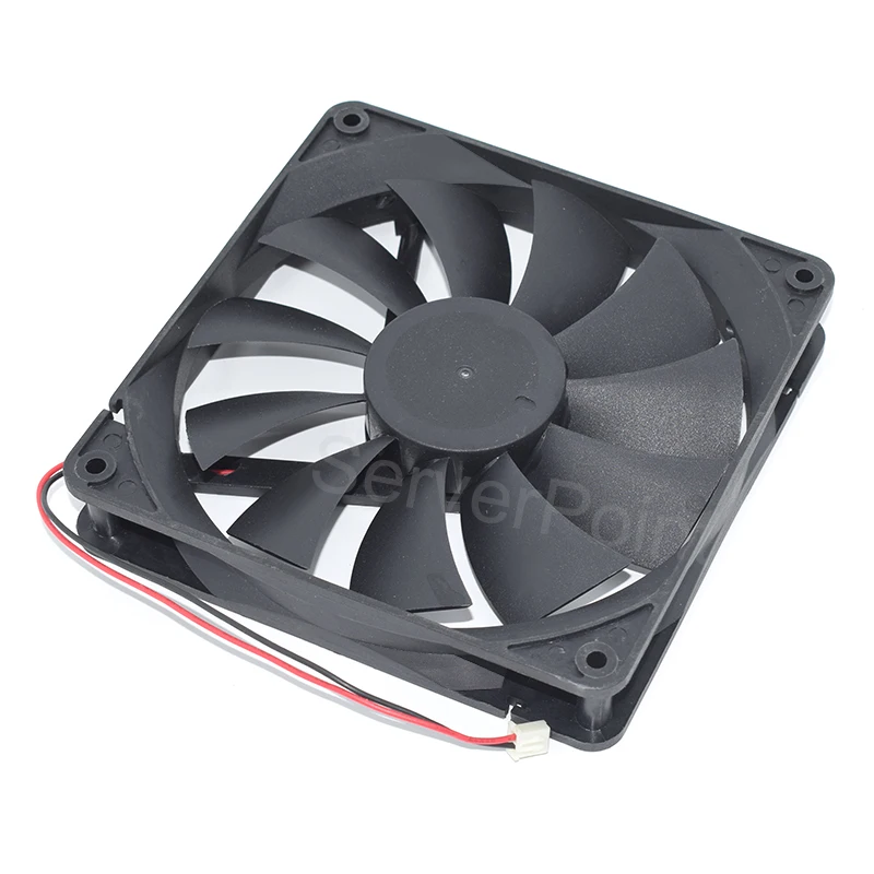 Genuine New For DFB132512H DC12V 3.0W 135*135*25mm 13.5CM 2-wire Server Square Cooling Fan