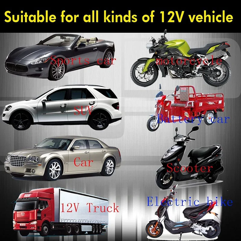 자동차 경적 사이렌 경보 보안 보호 시스템, 원격 제어 2 개 포함, 7 단계 감도 도난 방지 장치