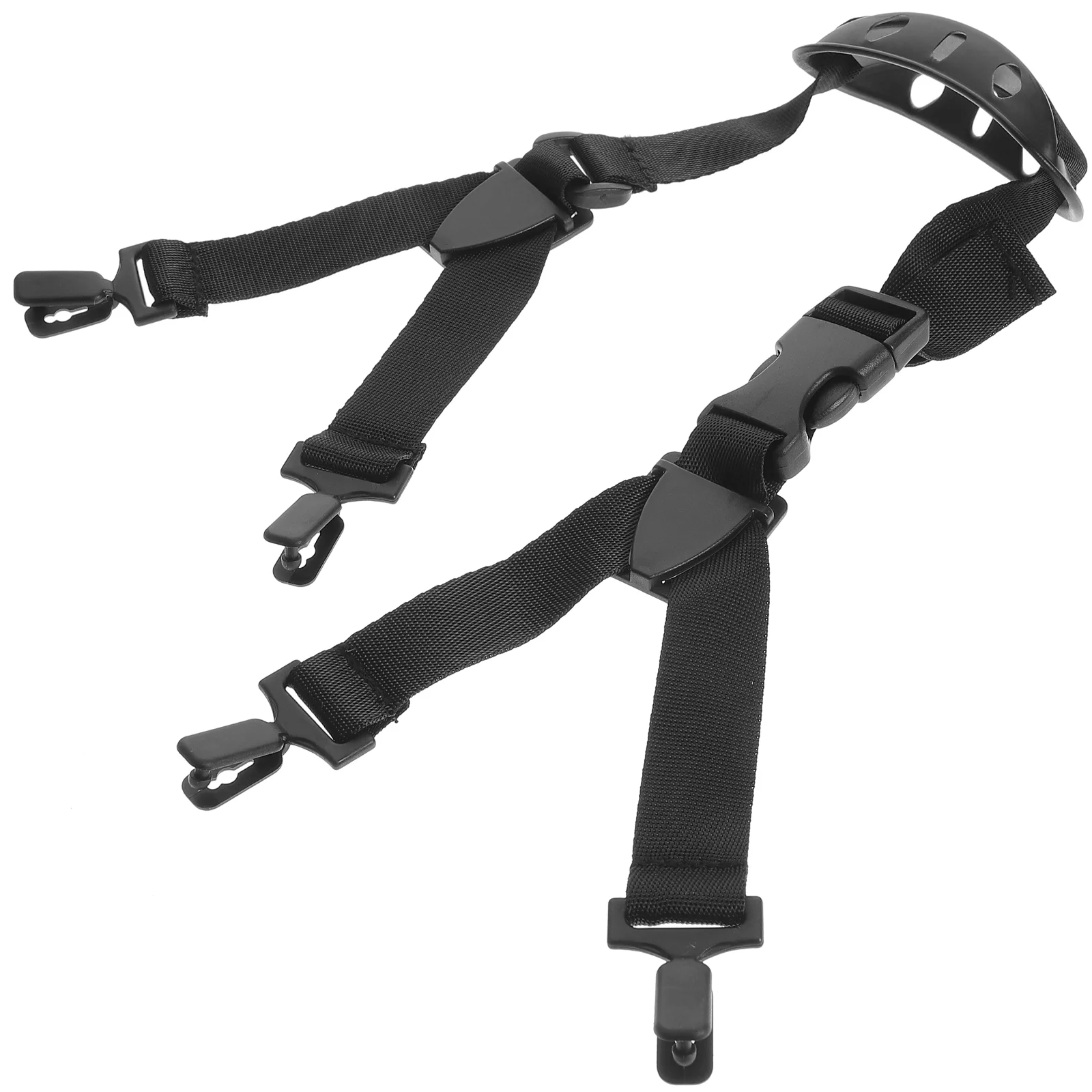 

Light Weight Adjustable High Strength Safety Mandibular Fabric Strap(Black and Chin Rest Black or White for Random)