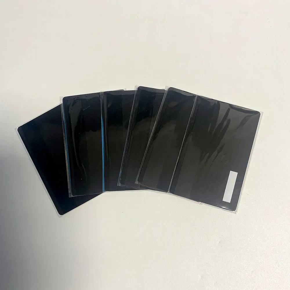 4442 chip slot Dual Interface NFC Metal Credit Card antenna build-in hico strip signature contactless payment
