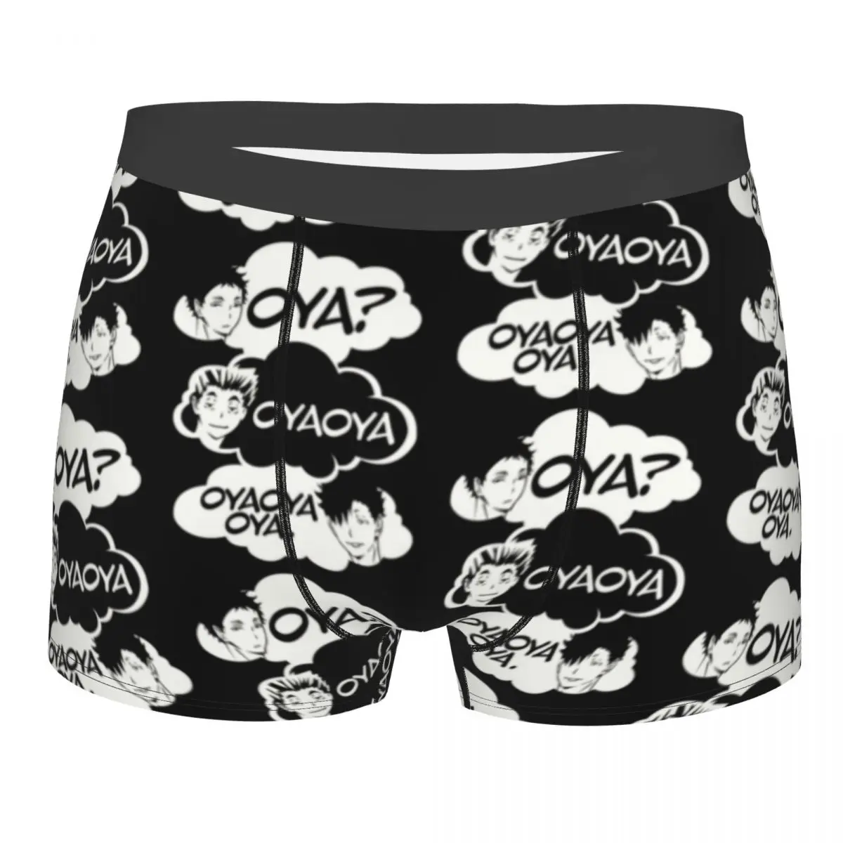 

Oya Oya Oya Haikyuu Kuroo Anime Bokuto Manga Shoyo Volleyball Underwear Men Sexy Print Custom Boxer Shorts Panties