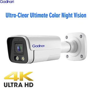 4K 8MP Ultra-Clear Ultimate Color Night Vision 1/1.8'' CMOS Sensor POE Video Security Protection Outdoor IP CCTV Camera XMEye