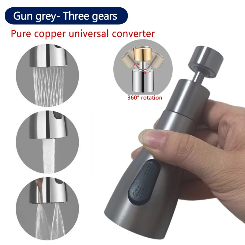 Three gears-Gun grey