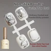 RS NAIL Russian Matte Top Coat Gel Nail Polish 10g Frosted Non Stick Powder Mat Top Coat Nail Art LED UV Semi Permanent Seal Gel 5