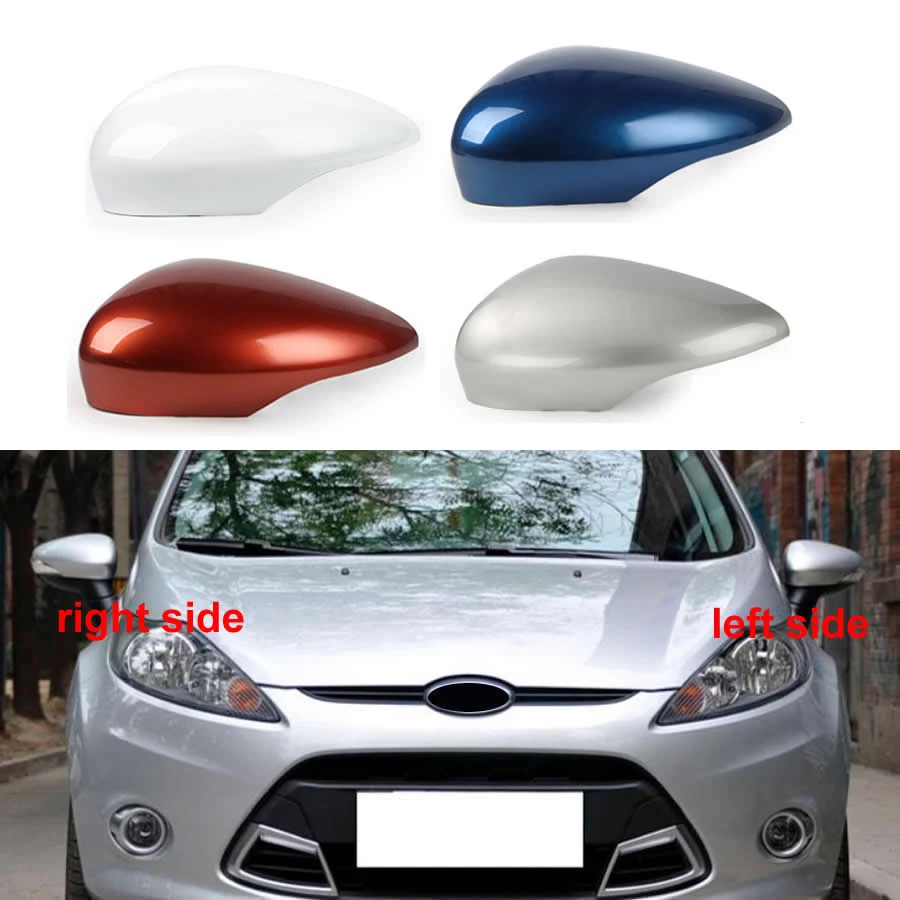 Carcasa de espejo retrovisor para Ford Fiesta, cubierta de espejo lateral en Color, 2009, 2010, 2011, 2013, 2014, 2015, | - AliExpress