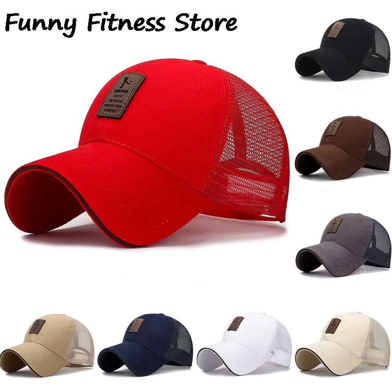 Tennis Golf Caps Breathable Mesh Sport Panama UV Protection Fashion Streetwear Unisex Cycling Fishing Visors Cap_voghion.com