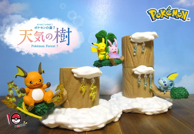 Genuine Re Ment Pokémon Ornamentos, Duo Garrafa Deriva, Fada Longa, Ibu,  Ponto Pikachu, Feriado Zhu Zi, Presente do dia de nascimento - AliExpress