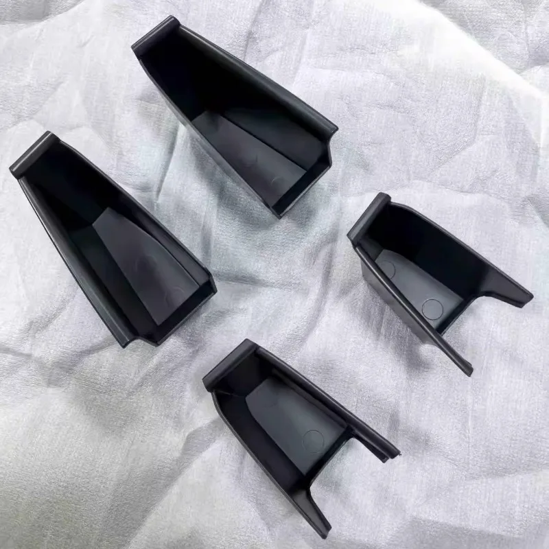 For Tesla Model 3/3 Highland Y/Y Juniper Car Side Door Handle Storage Box ABS/Fl