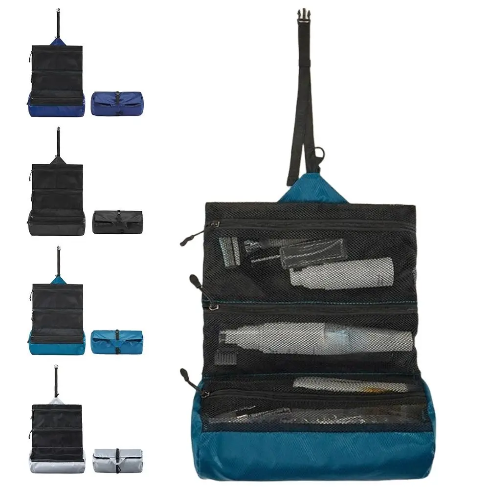 Portable Large Capacity Foldable Toiletry Bag Business Trip Waterproof Washing Bag Travel Wash Pouch Travel