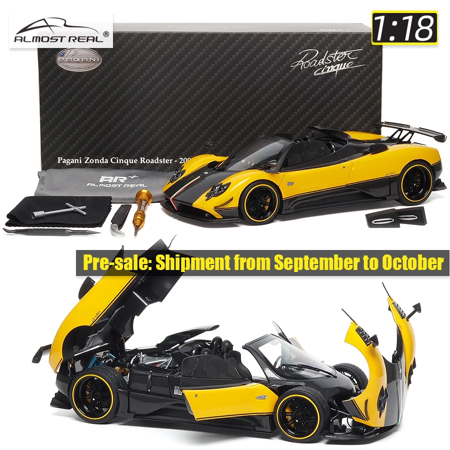 Almost Real AR 1/18 Zonda Cinque Roadster 2009 Limited to